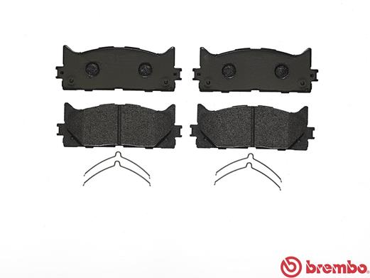 A.B.S. P 83 117 BREMBO Bremsbelagsatz, Scheibenbremse